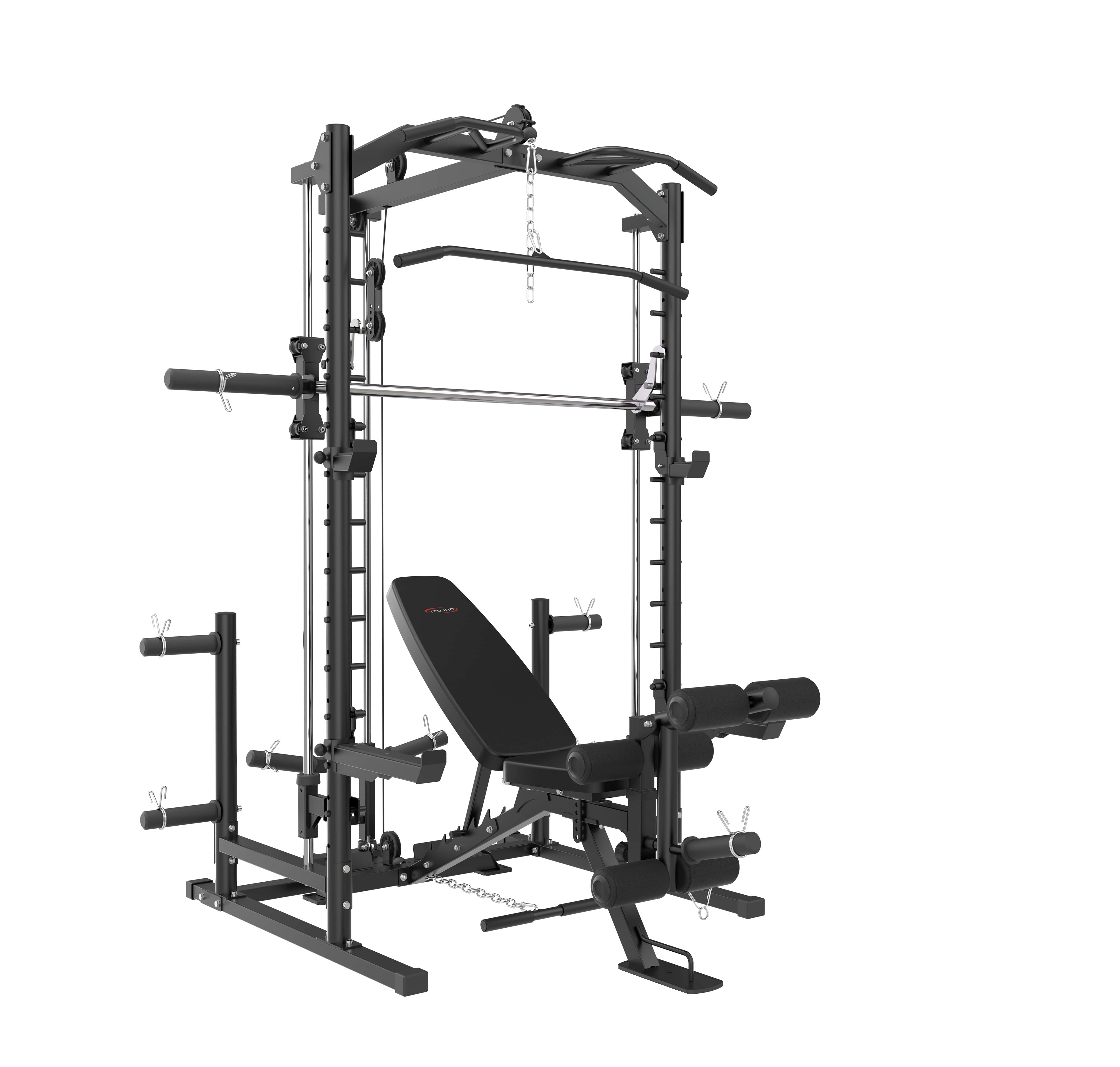 Trojan TRSM700 Half Smith Lat Pull Down + FID350 Bench